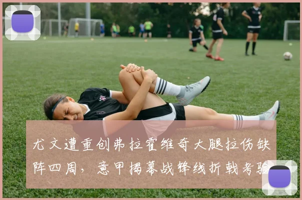 尤文遭重创弗拉霍维奇大腿拉伤缺阵四周，意甲揭幕战锋线折戟考验阿莱格里